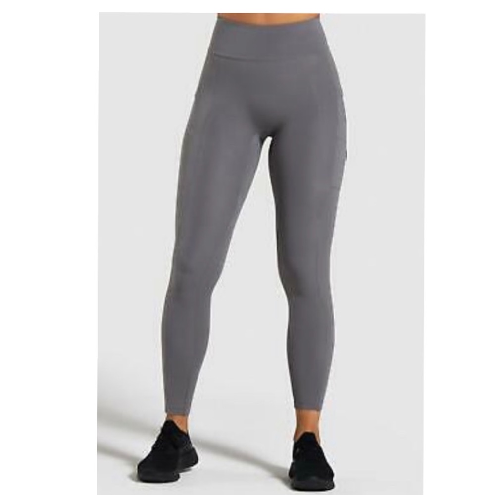 BRAND NEW Gymshark Non Stop Leggings -Smokey Grey